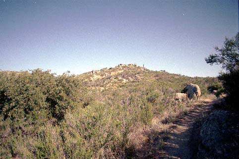 Southern California dessert hills.