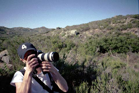 Jonathan taking some photos.