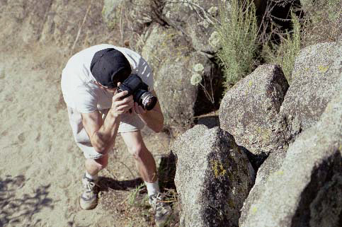 Jonathan taking some photos.