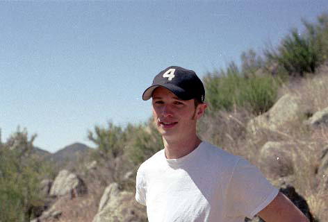 Jonathan walked the first few miles with me.