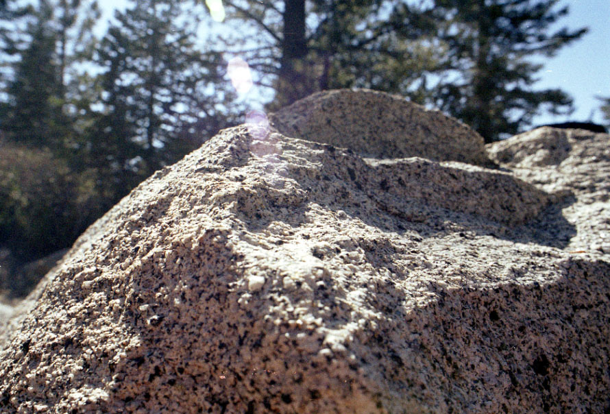Granite in the San Gabriels