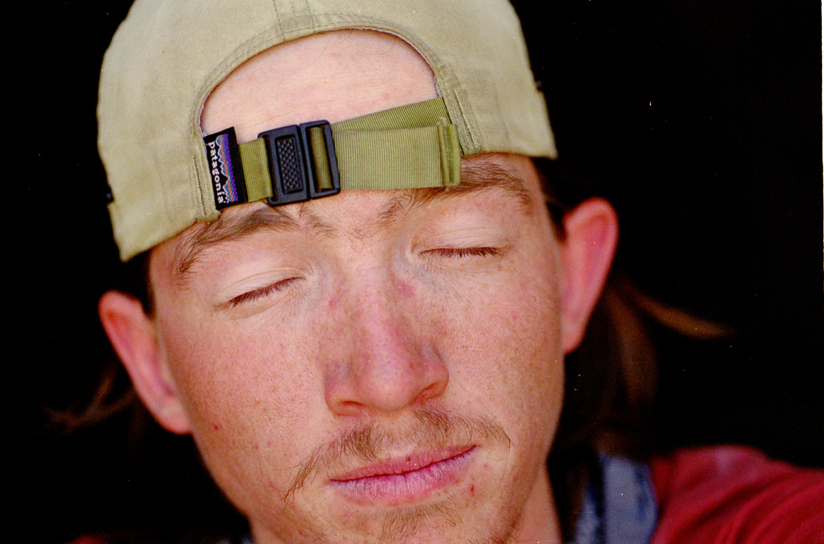 Self portrait with a blink.