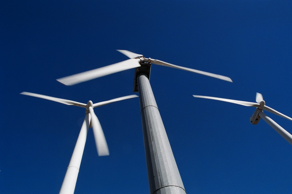 Windmills near Mojave California.