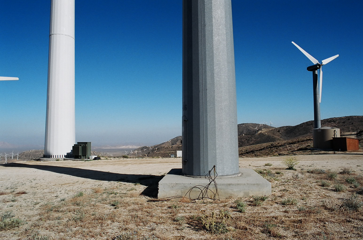 Windmills near Mojave California.