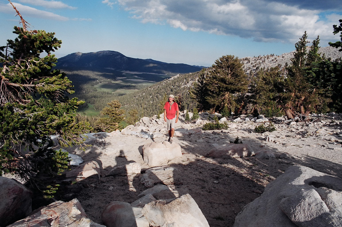 Self portrait in the Sierras.