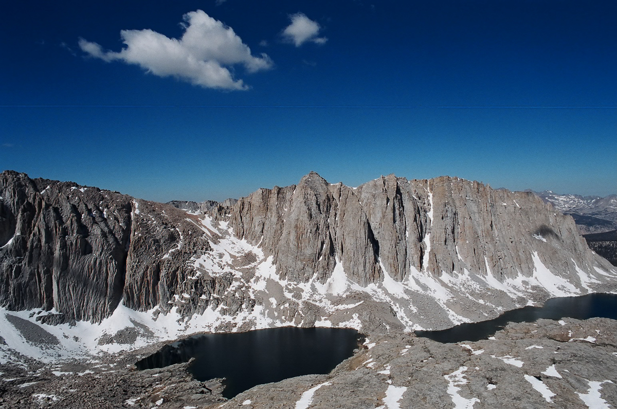 High in the Sierras.