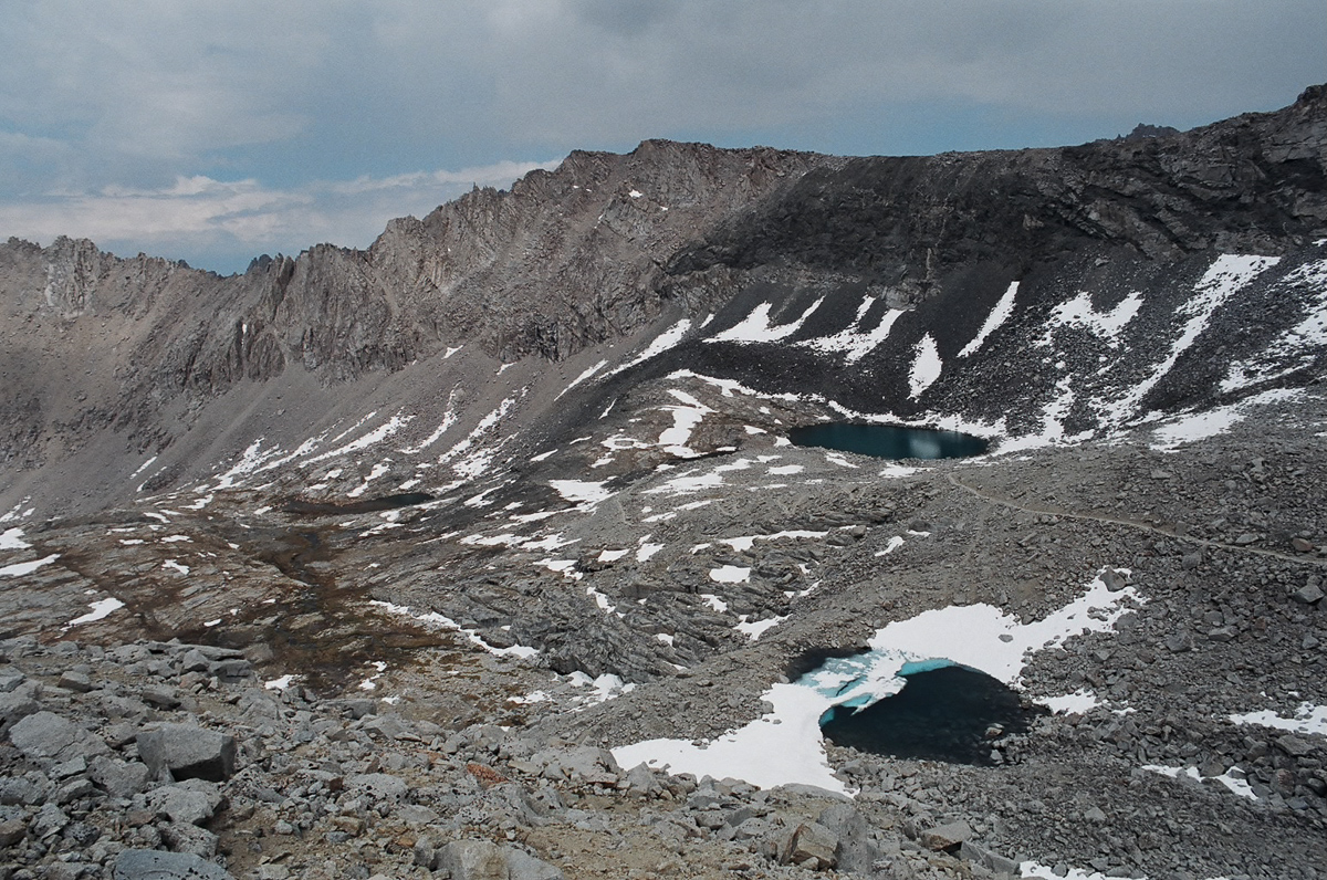 Alpine lakes.