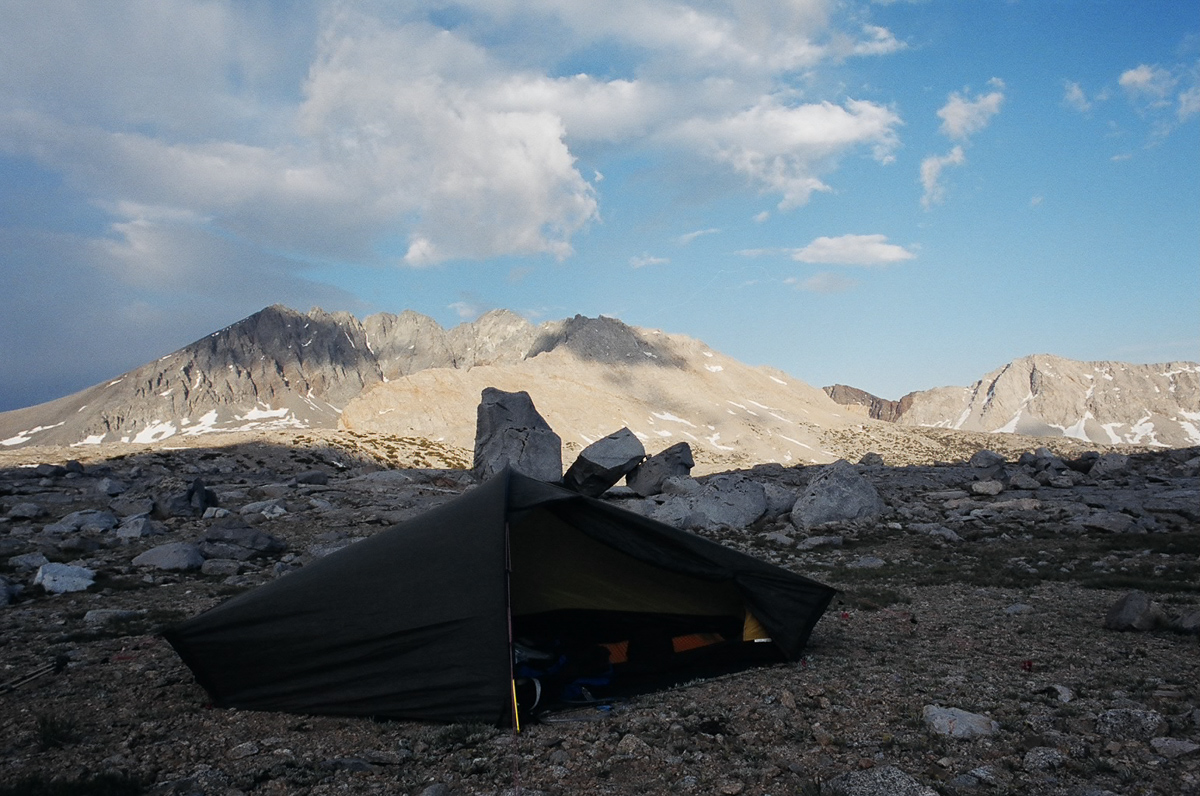 My little one man tent. The Hilleberg Akto.