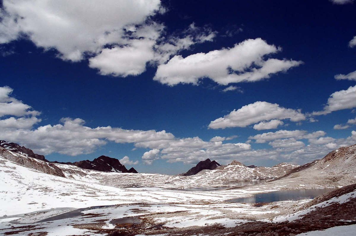 Evolution Valley from the top of Muir Pass.
