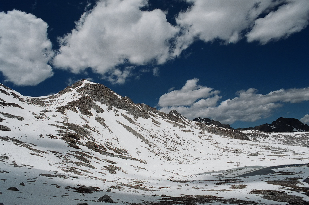 Evolution Valley from the top of Muir Pass.