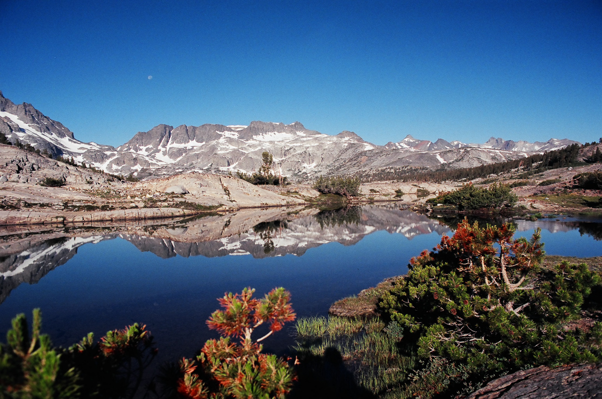Thousand Island Lake in the Sierra Nivada.