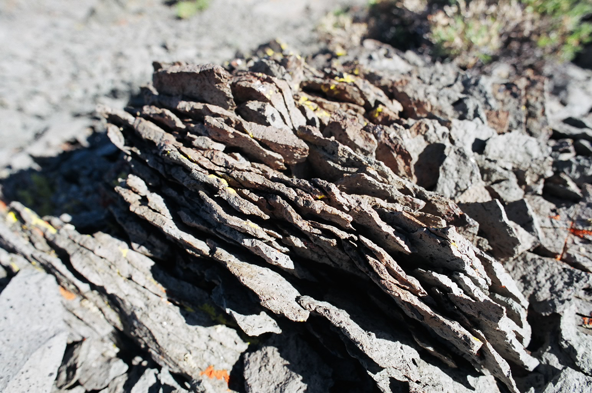 Some interesting rock textures. Not granite.
