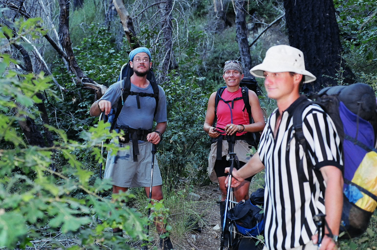 A crew I hiked with for a few hundred miles.