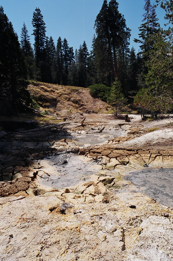 Some mud pots at Lassen.