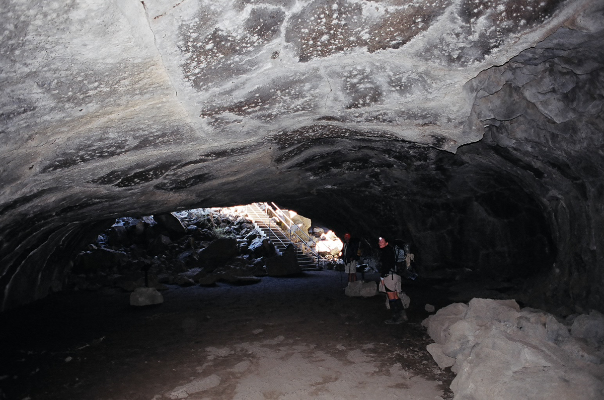 Subway cave near Lassen.