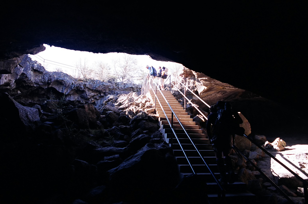 Subway cave near Lassen.