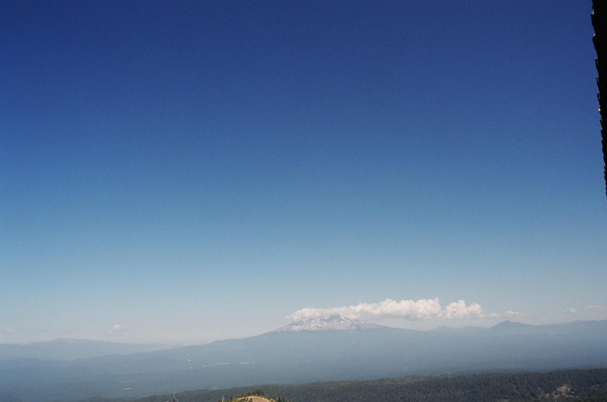 A mountain in Northern California.