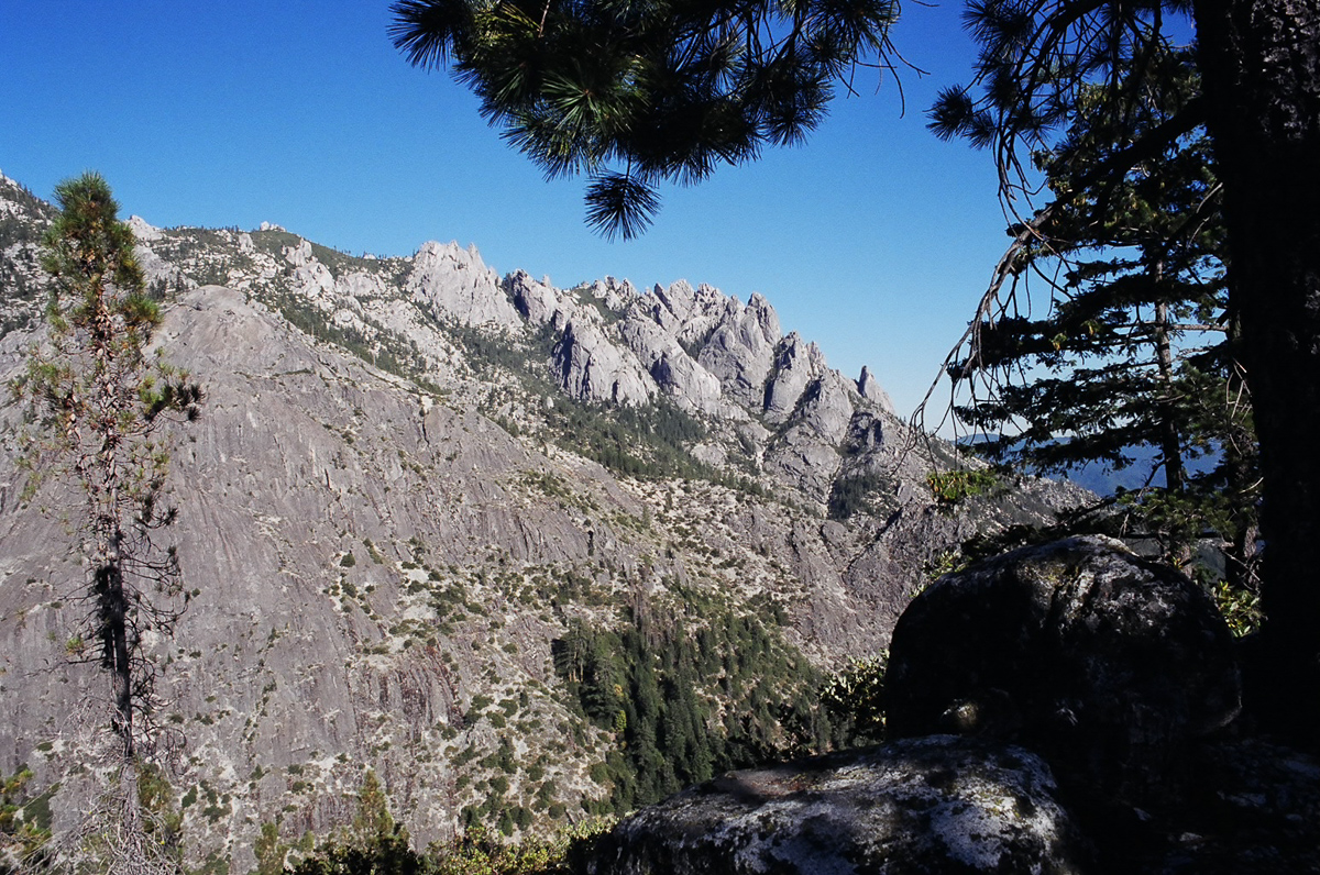 Near the California Oregon border.