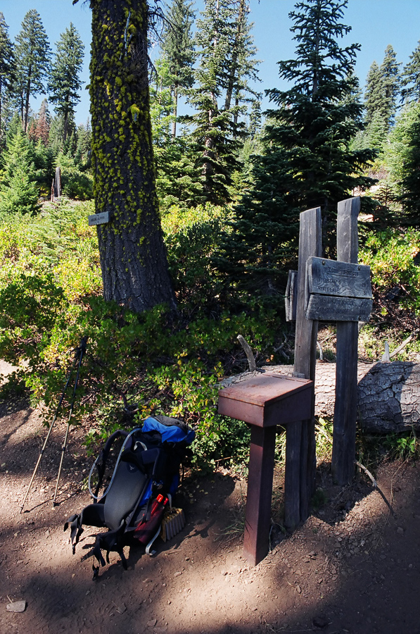 Over 100 days and around 1600 miles. Finally at the California Oregon border.