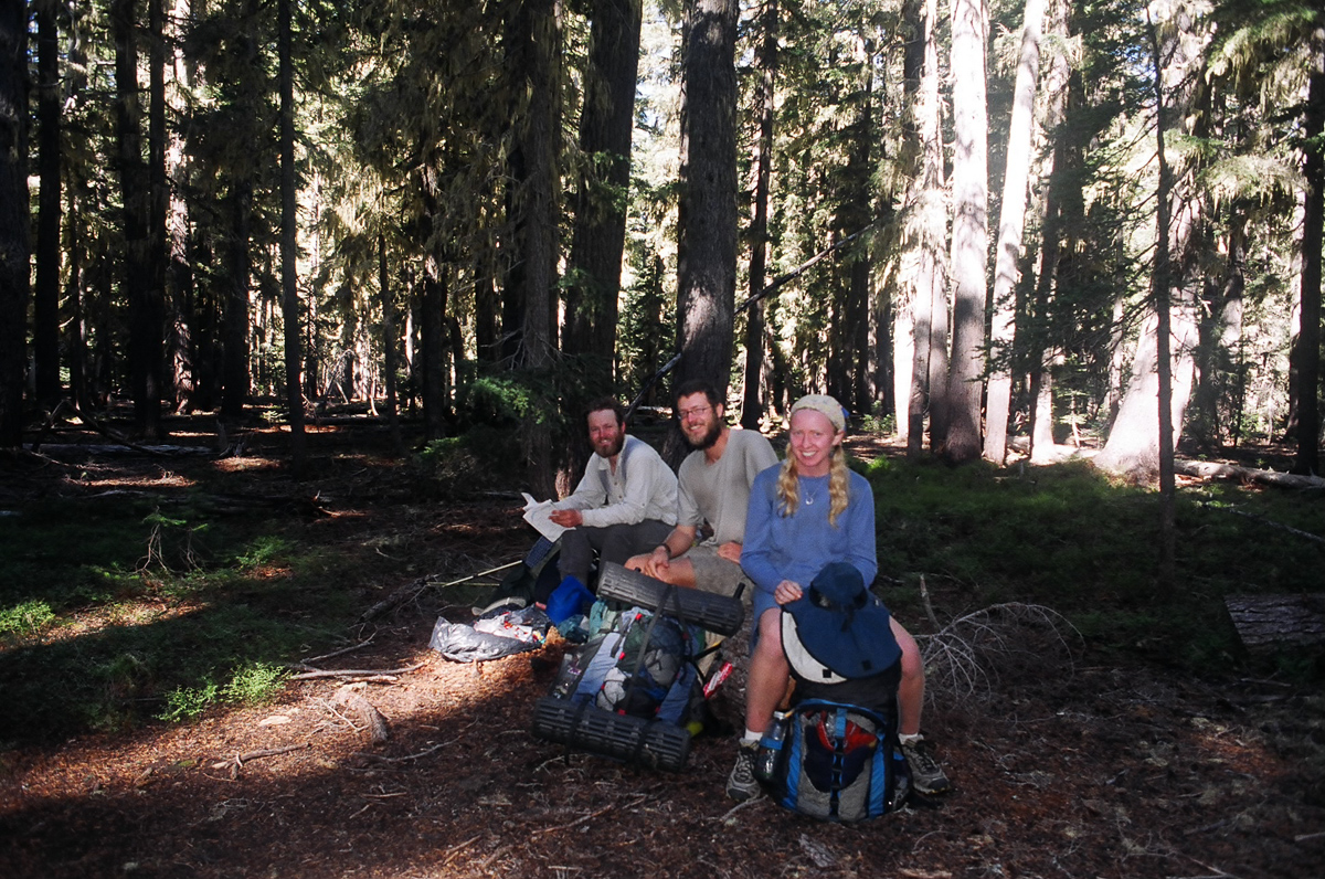 Some fellow thru-hikers that I walked with for a while in Oregon.
