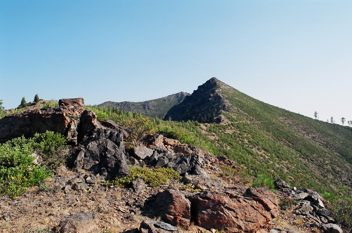 Ridgeline near the Three Sisters in Oregon.