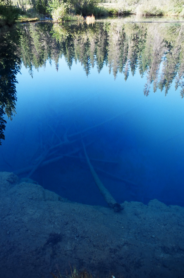 Little Crater Lake in Oregon.