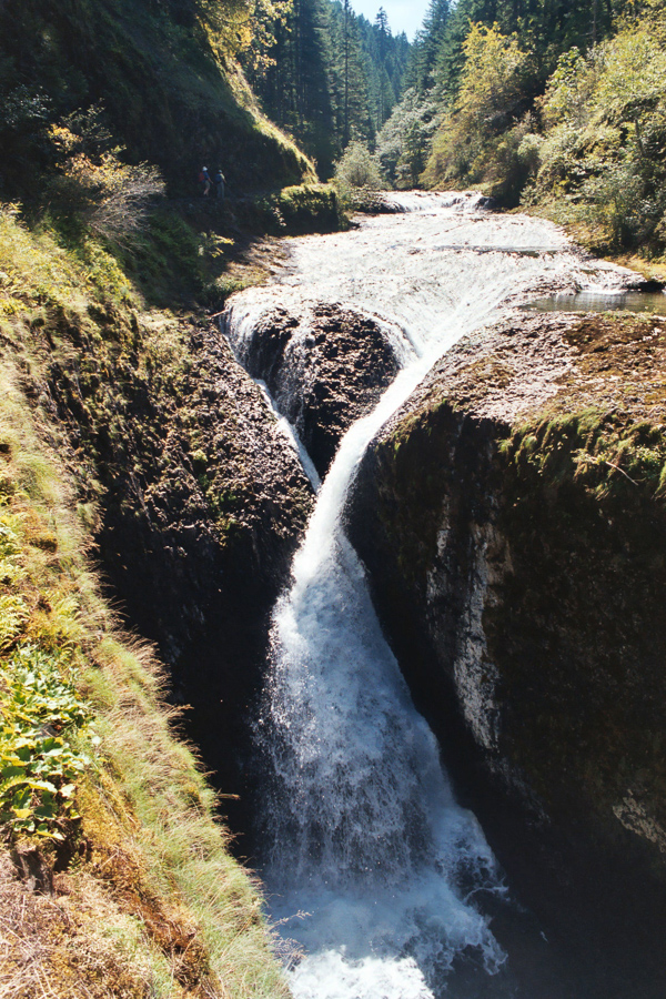Twister Falls on the Eagle Creek trail.
